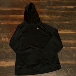 Mens black nike hoodie great condition